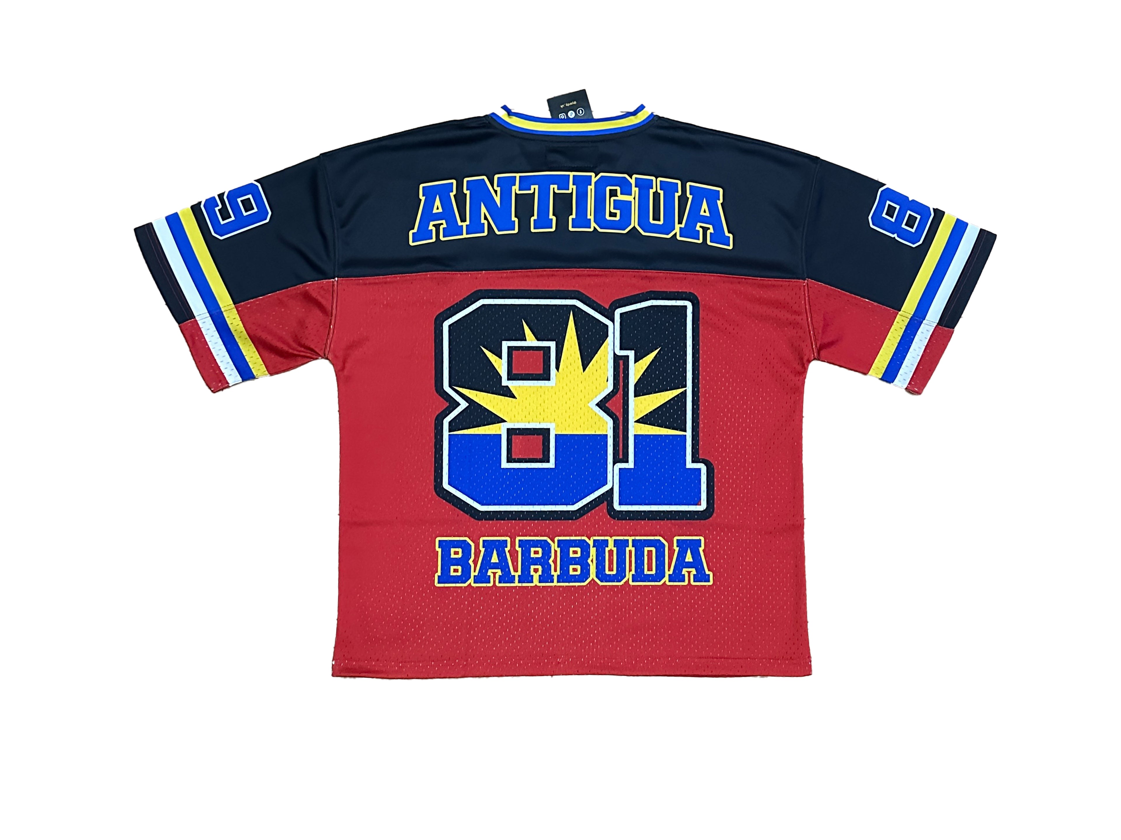 ANTIGUA AND BARBUDA 🇦🇬 1981' MESH JERSEY