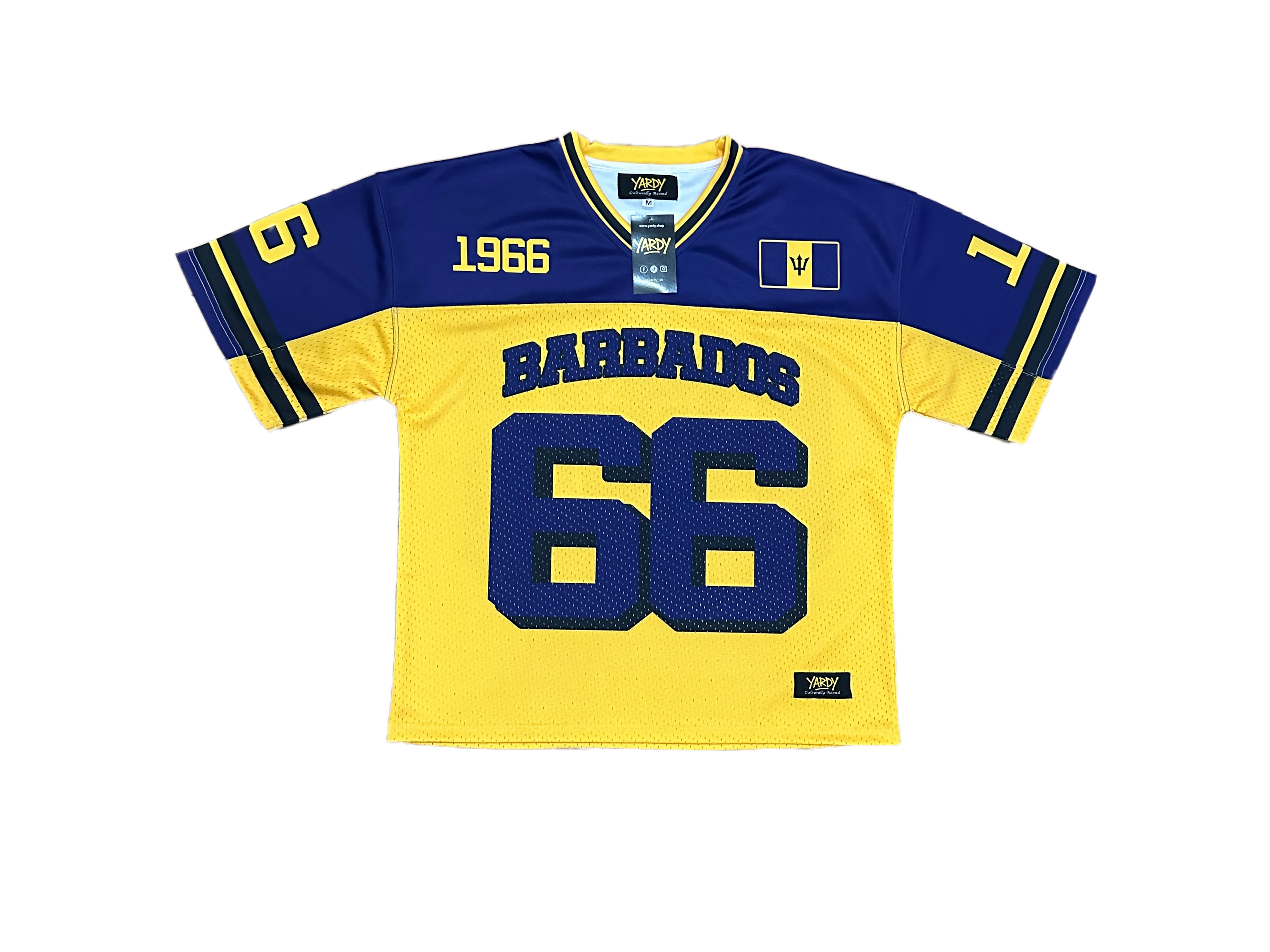 BARBADOS 🇧🇧 1966' MESH JERSEY – YARDY