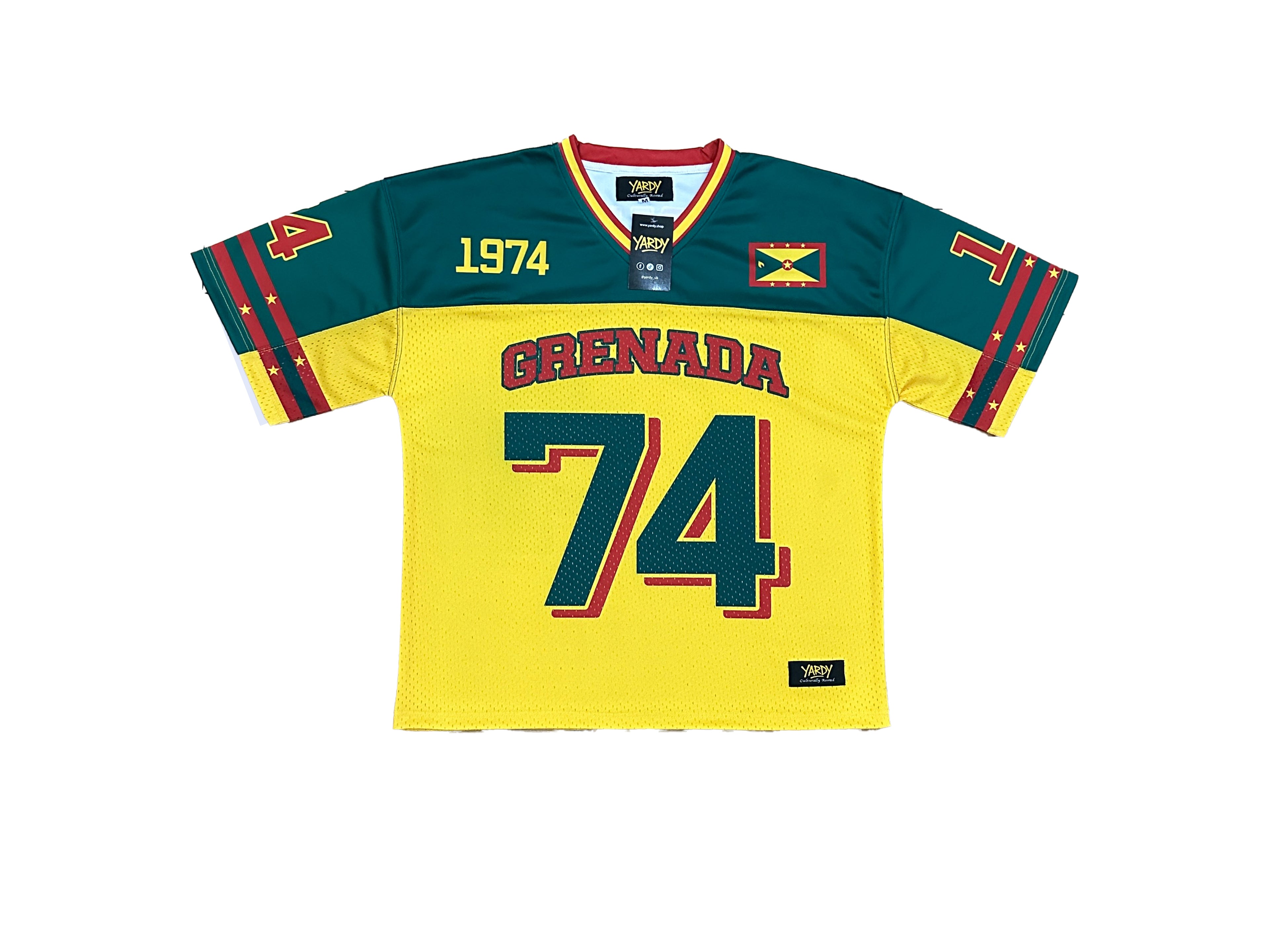 GRENADA 🇬🇩 1974' MESH JERSEY